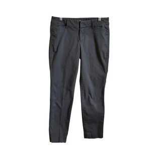 Old Navy Pixie Pants Gray Casual Stretch Career Cropped Size‎ 2 Regular